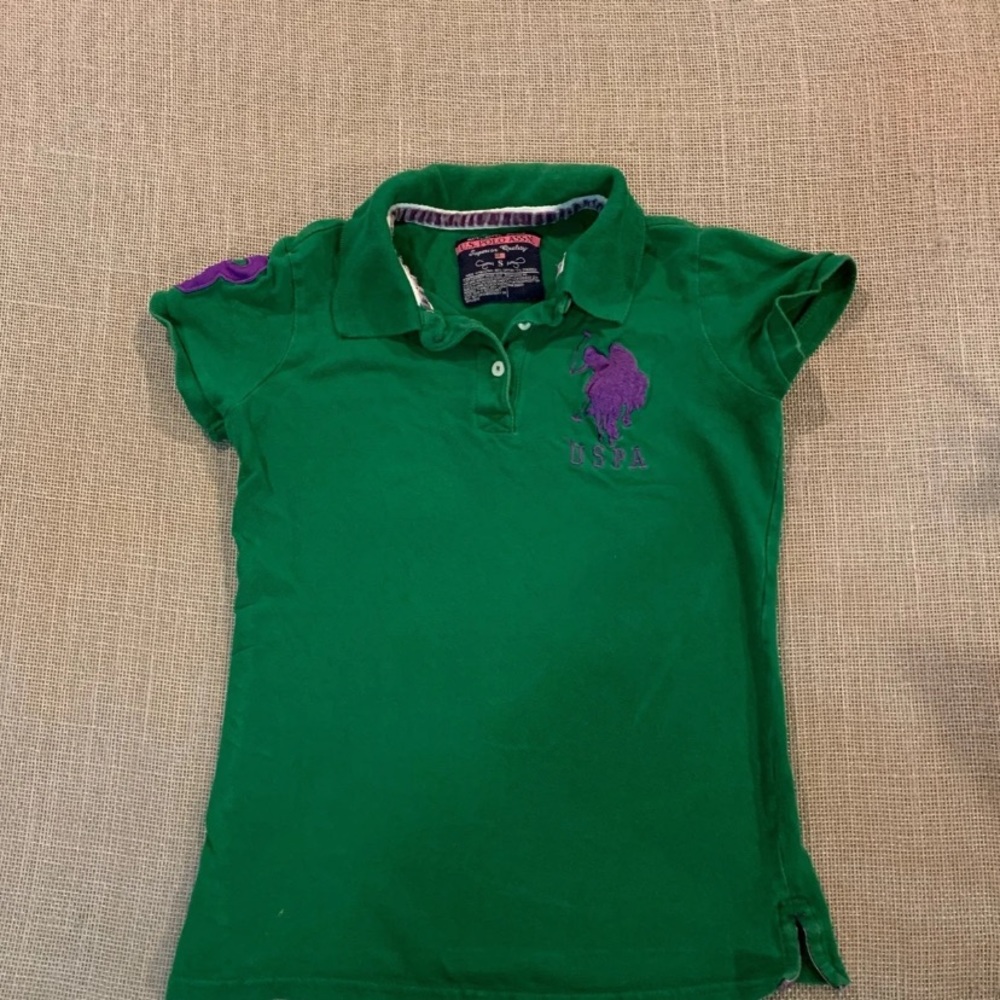Womens polo assn collared shirt